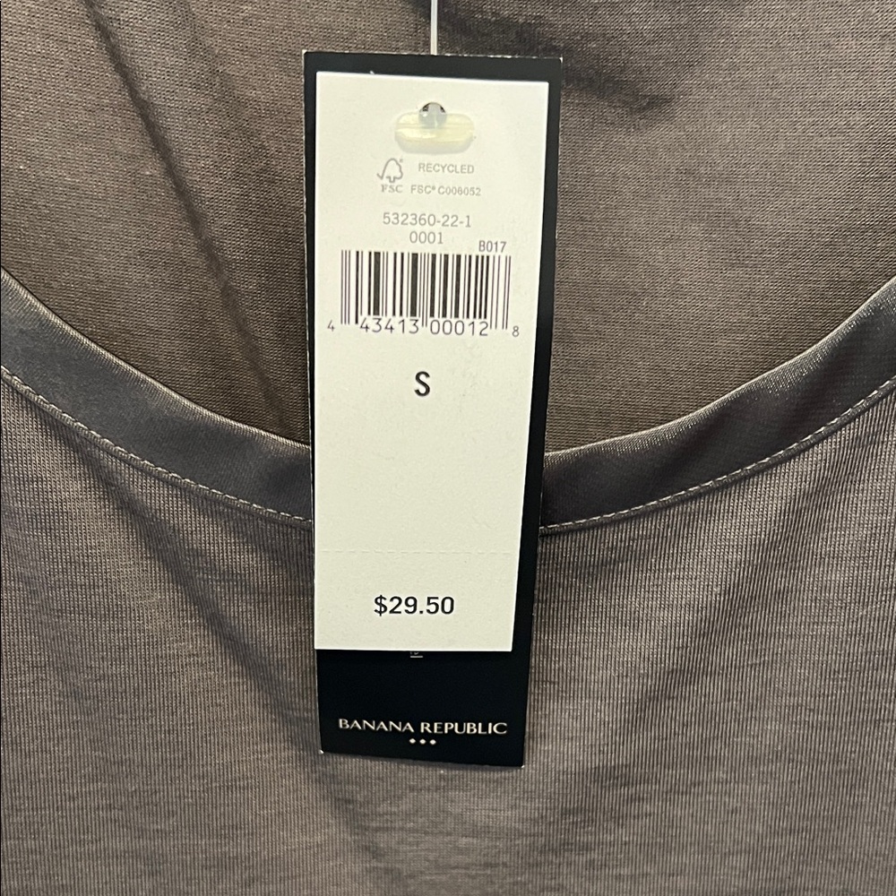 Banana Republic Charcoal Tank Top - Picture 3 of 4